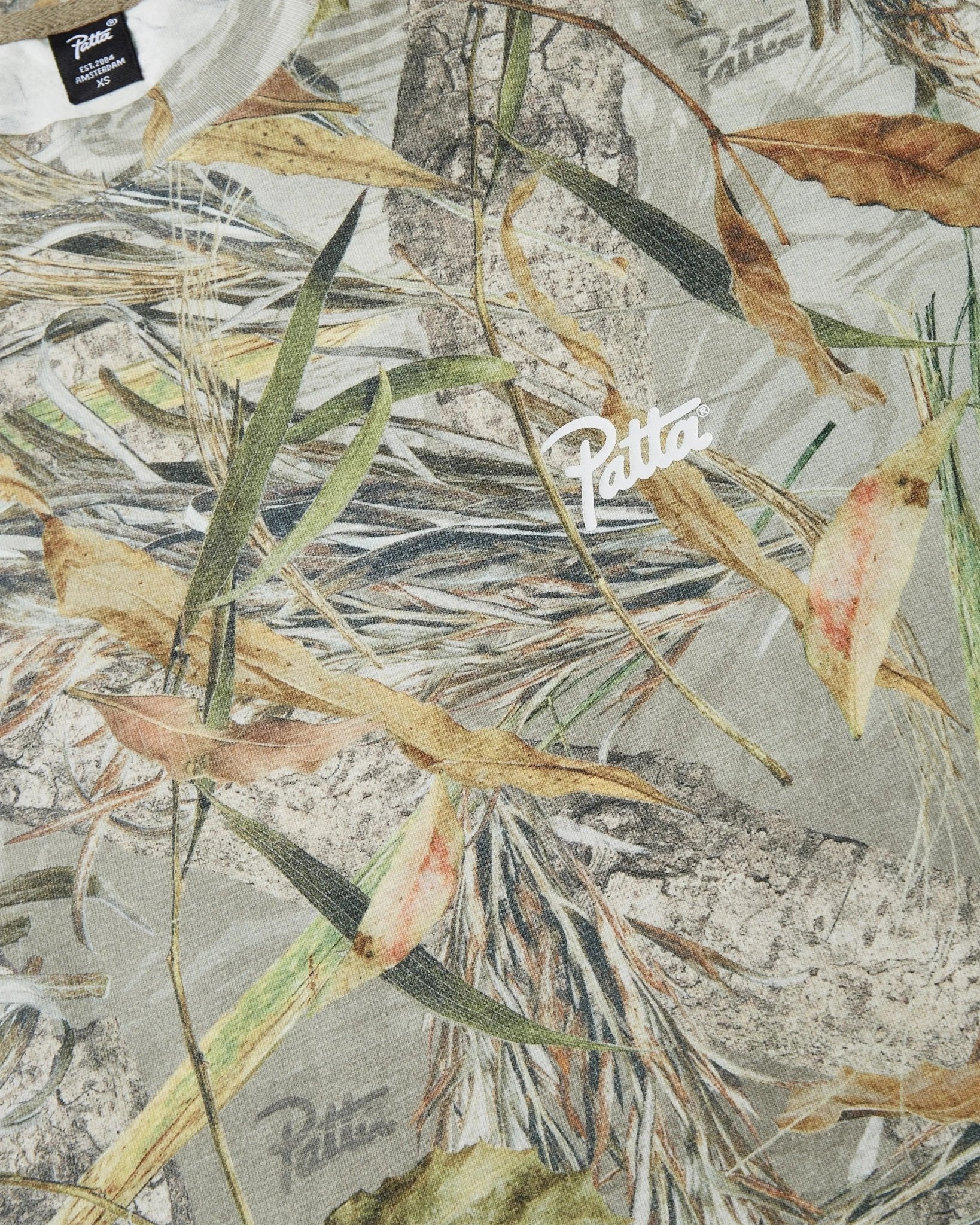 Patta Nature Skull T-Shirt (Nature Print) - Patta