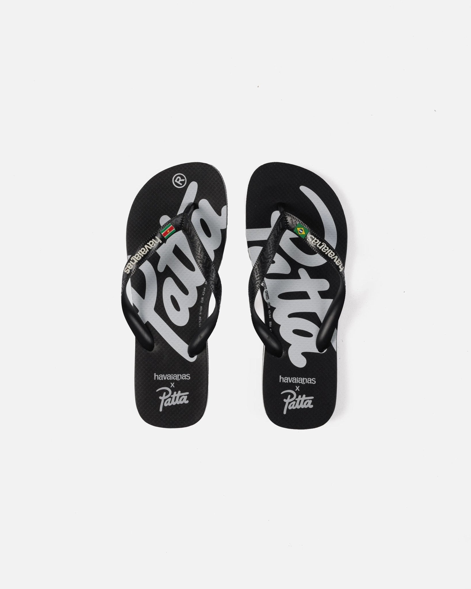 Patta x Havaianas Top (Black) - Patta